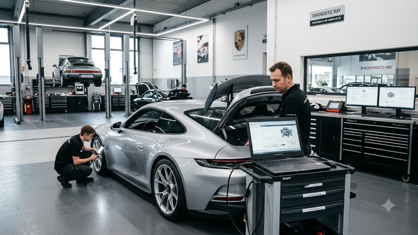 Почему у Porsche появляются ошибки электроники и как найти неисправность